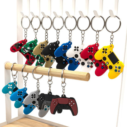 1PCS Cute keychain Gamepad Game Controller Keyring fit Car Key Accessories Children Birthday Joypad Souvenir Friends Party Gifts